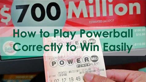 best way to play powerball.